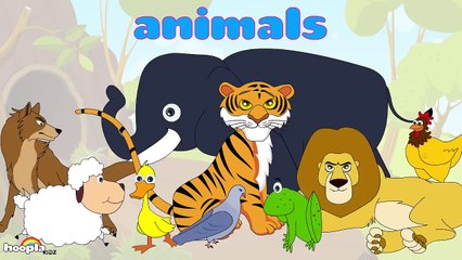 Learn About Sounds of Animals 2 | Preschool Activity by Hooplakidz