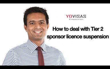 How to Deal with Tier 2 Sponsor Licence Suspension
