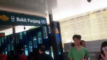 bukit panjang down town line LRT