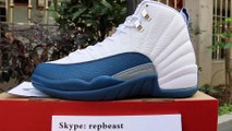 Air Jordan 12 “French Blue” 2016 Unboxing Review from Repbeast.ru