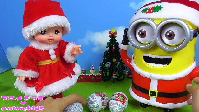 メルちゃん おもちゃ ミニオンズ クリスマス ❤ チョコエッグ [A-N-M]kids [A-N-M]きっず [A-N-M] Mellchan Toy Minion Chocolate E