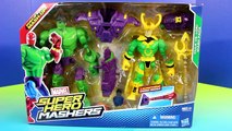 Super Hero Mashers Hulk & Loki With Disney Star Wars The Force Awakens Resistance X-Wing &