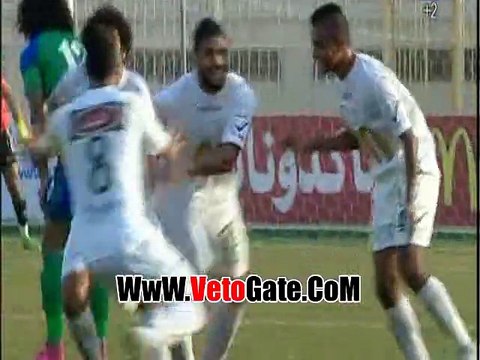 هانى سعيد يتقدم بالهدف الاول للاتحاد فى شباك مصر المقاصه