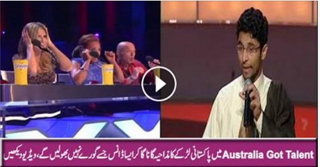 Najam Laaeq in Australia Got Talent