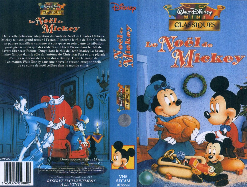 Bandes annonces VHS Disney (Le Noël de Mickey)