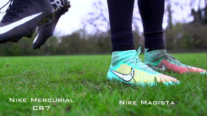 RONALDO CR7 Mercurials vs Nike Magista | Boot Test | F2Freestylers