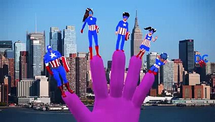 Captain America Vs Ironman Cartoons for Children Finger Family Nursery Rhymes - Epic Battle Funny - YouTube