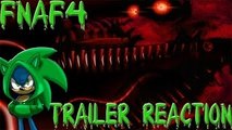 Sonic The Ghetto-Hog Reaction! (Five Nights At Freddys 4 Trailer)