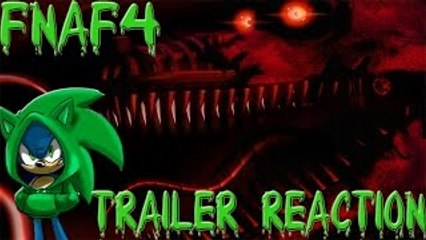Sonic The Ghetto-Hog Reaction! (Five Nights At Freddys 4 Trailer)