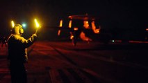 Impressive Footages of US Fighters Landing/Taking Off Carrier During Night (Boeing F/A 18)
