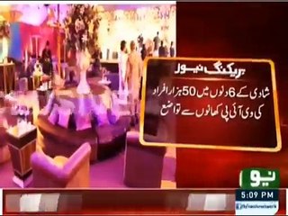 100 Crores spent on a wedding in Chisstian, Punjab Pakistan