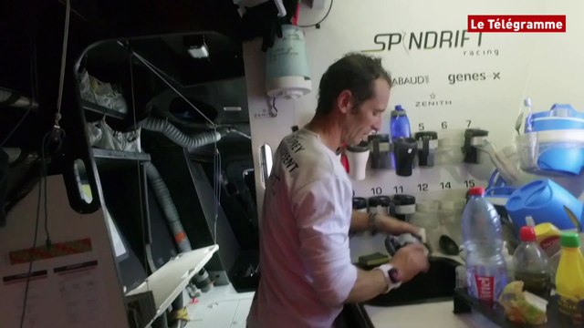 Trophée Jules Verne. Spindrift : 3 jours au près, c'est comment ?