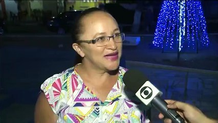 Decoração natalina em São José de Piranhas-PB