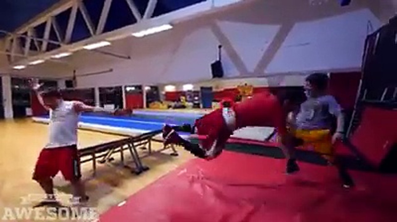 Awesome basketball performance