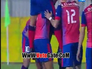 "احمد جعفر"يتقدم بالهدف الاول بتروجيت فى الزمالك