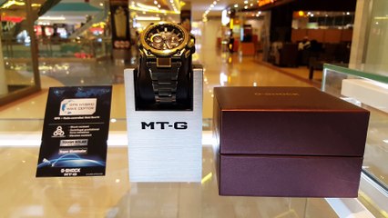 Gshock MTG-G1000BS 1A GPS HYBRID WAVE CEPTOR Master of G 2016