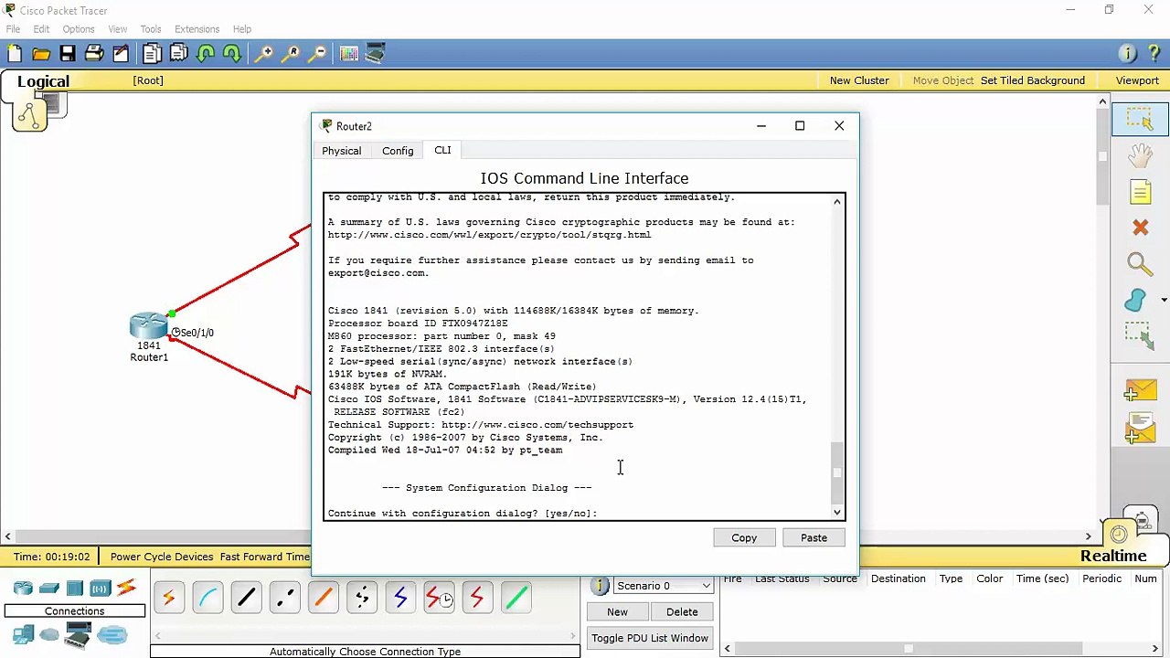 configuration du protocole eigrp-CISCO