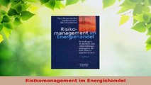 Lesen  Risikomanagement im Energiehandel PDF Frei