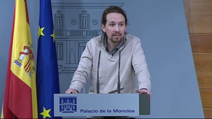 Pablo Iglesias, en Moncloa