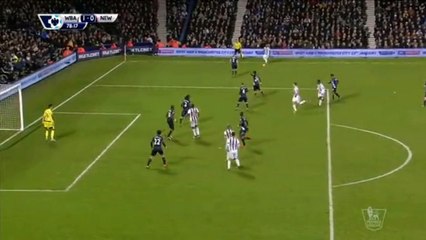 Darren Fletcher Goal ~ West Brom 1-0 Newcastle ~ 28.12.2015