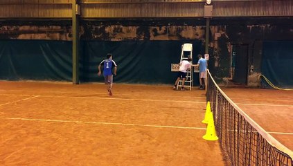 Fin de séance physique avec Nico