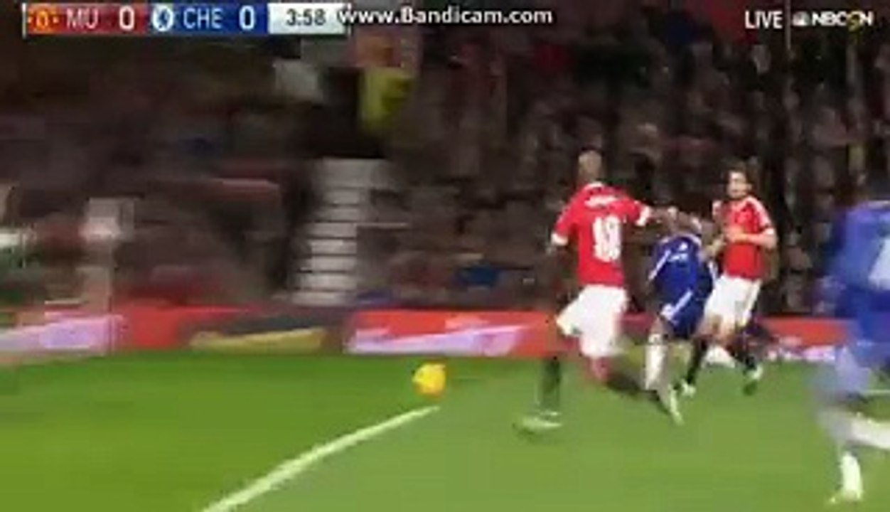 Diego Costa Super Goal Manchester United 0-1 Chelsea 28-12-2015