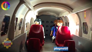 Lego Playmobil Airplane Fireman Sam, Peppa Pig English Episode 2015 cbbc
