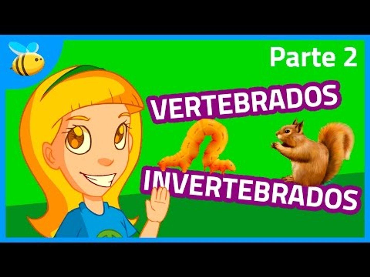 Animales Vertebrados E Invertebrados Parte 2 Aula365 Video