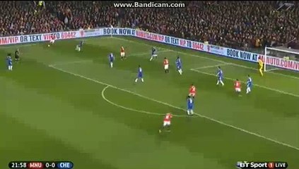 Manchester United BIG CHANCE MANCHESTER UNITED 0-0 CHELSEA 28-12-2015