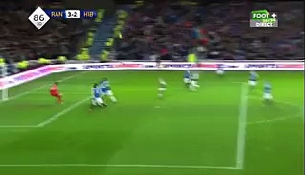 3-2 Dominique Malonga Goal Scotland Championship - 28.12.2015, Rangers FC 3-2 Hibernian FC