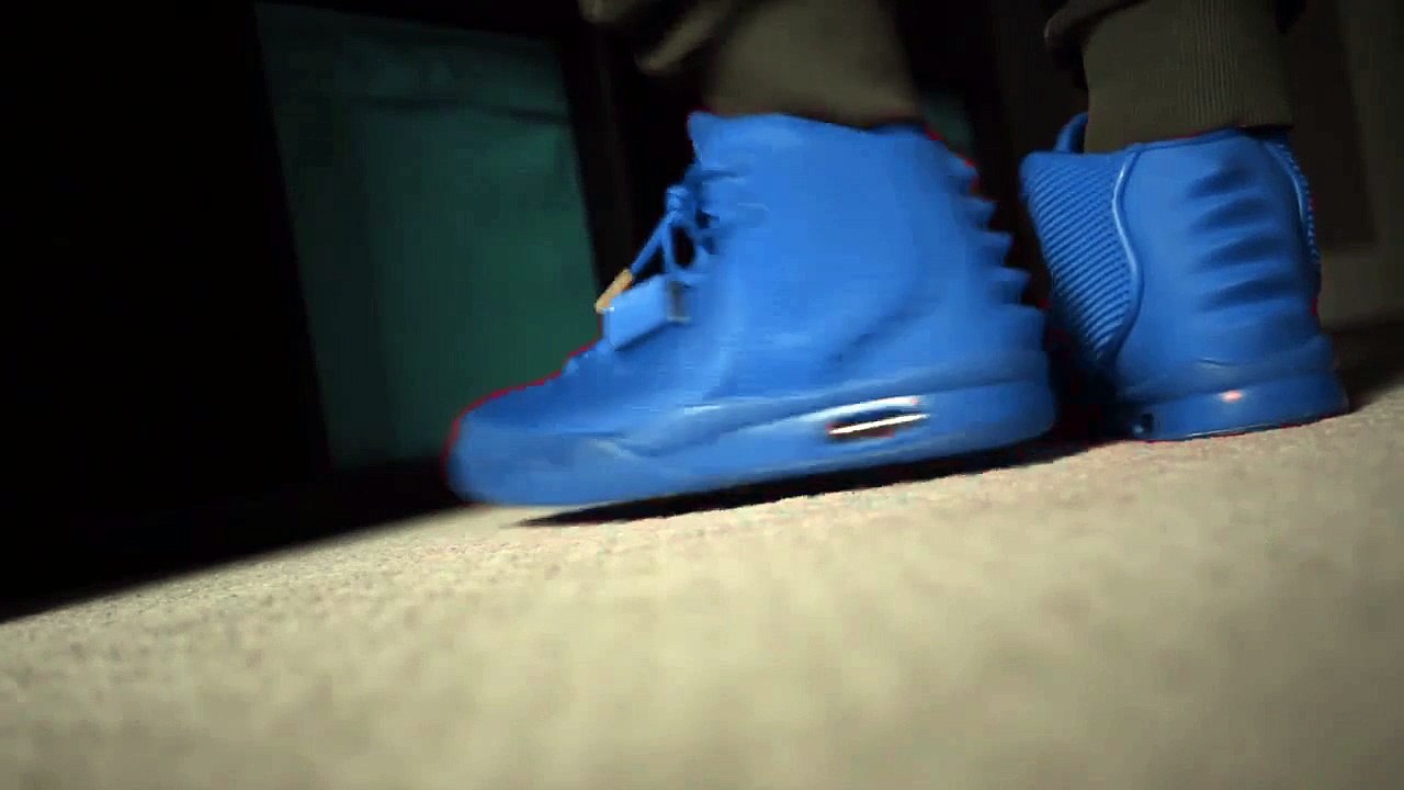 Nike Yeezy 2 Reimagined - Solid Blue