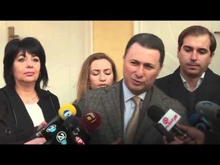 Gruevski: LSDM-ja po prish marrëveshjen e Përzhinës