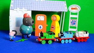 peppa pig song Peppa pig Episode George pig Thomas and Friends Granddad Dog The Fuel Stop STORY