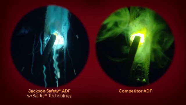 Jackson Safety* ADF with Balder* Technology vs. a Competitor