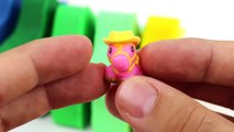 egg Play Doh Rainbow Surprise Eggs Peppa Pig Spongebob Frozen Disney Cars pixar