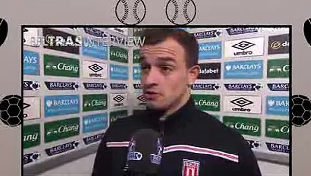 Everton 3-4 Stoke City - Xherdan Shaqiri Post Match interview - proud of Stoke spirit 28.12.2015