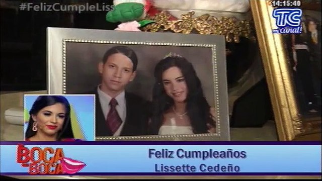 Mamá de Lissette Cedeño no dudó en enviarle un cariñoso saludo por su cumpleaños