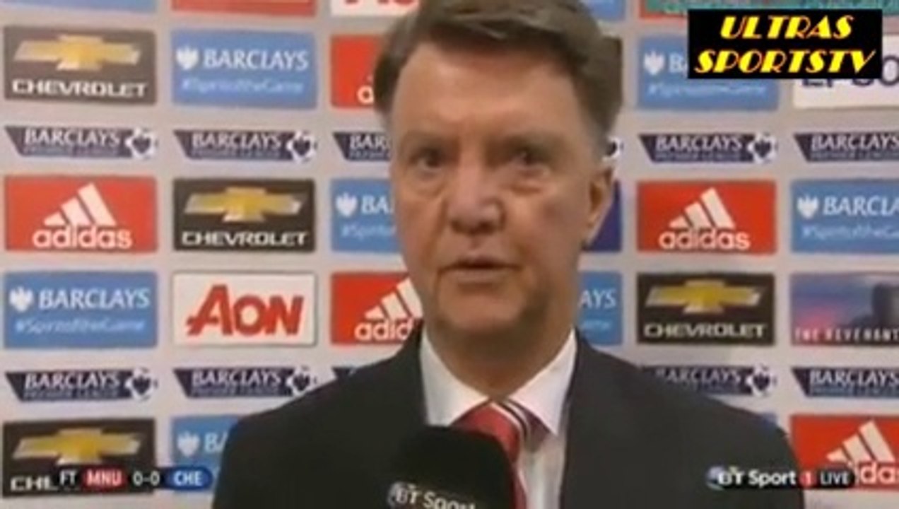 Manchester United 0-0 Chelsea - Louis Van Gaal post-match interview