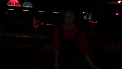 Super Mario and Toad dancing in Montreal hipster bar