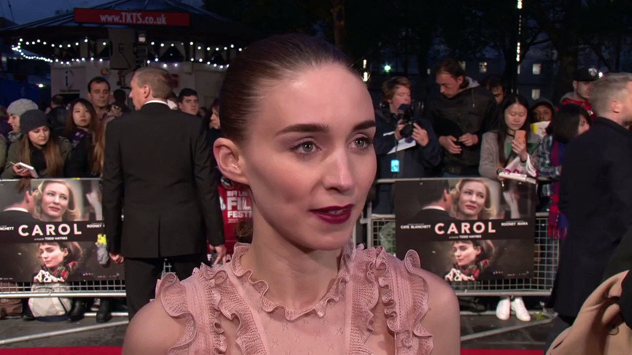 Rooney Mara Interview - Carol London Film Festival Premiere