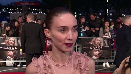 Rooney Mara Interview - Carol London Film Festival Premiere