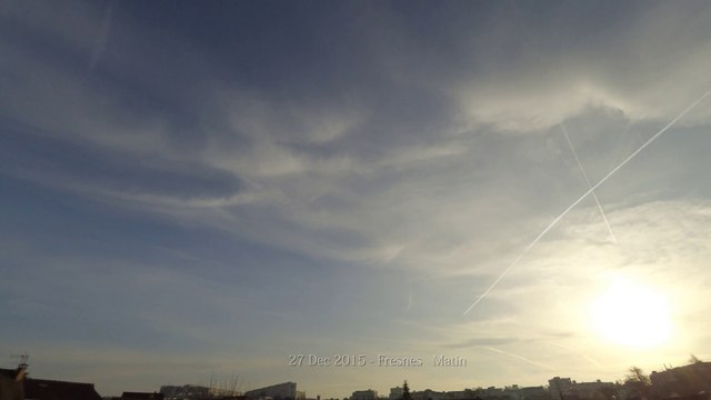 Sky Timelaps 27 Dec 2015 HD