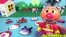 アンパンマン おもちゃアニメ 色々なキャラクターを釣るよ❤釣り Toy Kids トイキッズ ANMTN anpanman vidéo