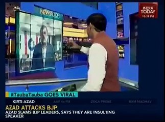 #TaubaTauba Reporter Qaisar Kokhar telling India media to do #TaubaTauba to Indian Media