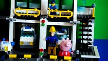 lego 2014 Peppa Pig Episode Lego City Prison Fireman Sam George Pig Lego Animation Story