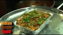 indian street food - bhaji pulav - street food mumbai