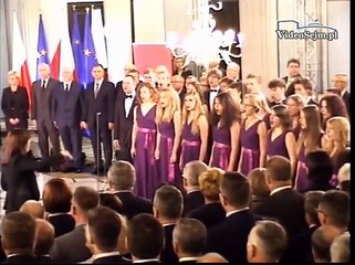 Poseł Aldona Młyńczak - Zaswiadczenie z dnia 04 listopada 2015 roku.