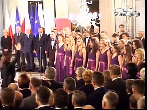 Poseł Andrzej Gawron - Zaswiadczenie z dnia 04 listopada 2015 roku.