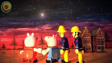 Fireman Sam New Fireman Sam Episode, Christmas Peppa Pig Playset Toy Review Little Sunflowers