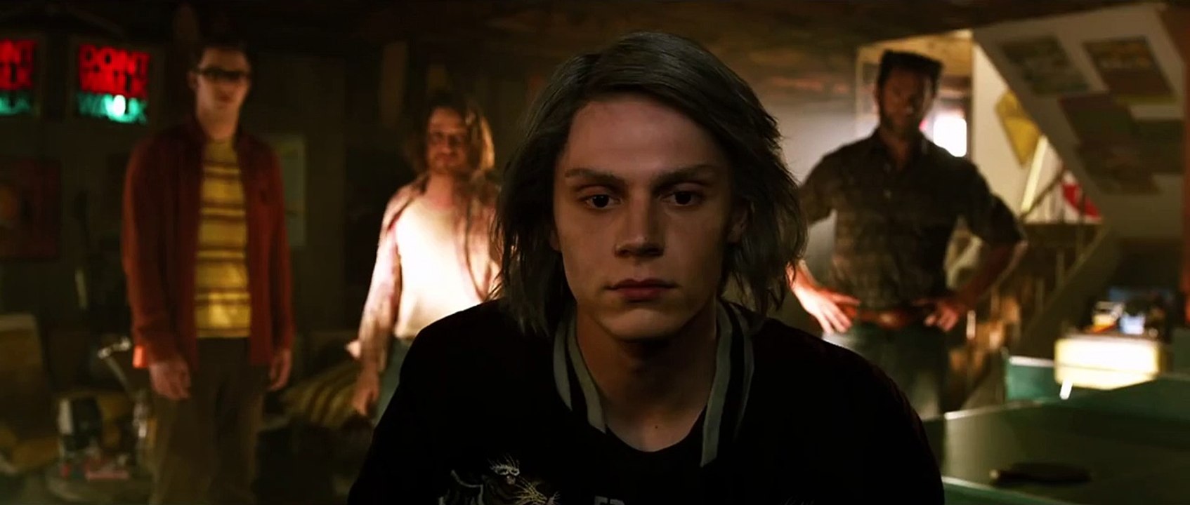 映画「X-MEN:フューチャー＆パスト」本編映像(Quicksilver Basement)